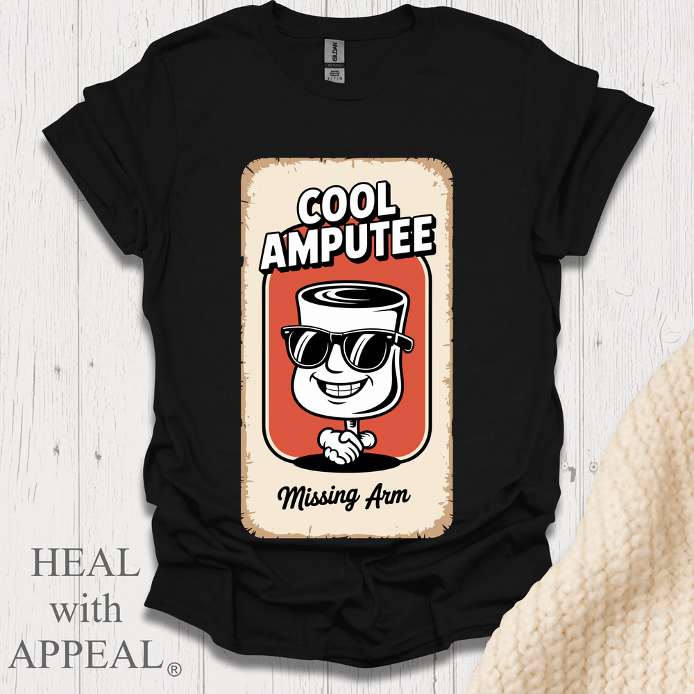 Arm Amputee Missing Left Arm V1 - Black