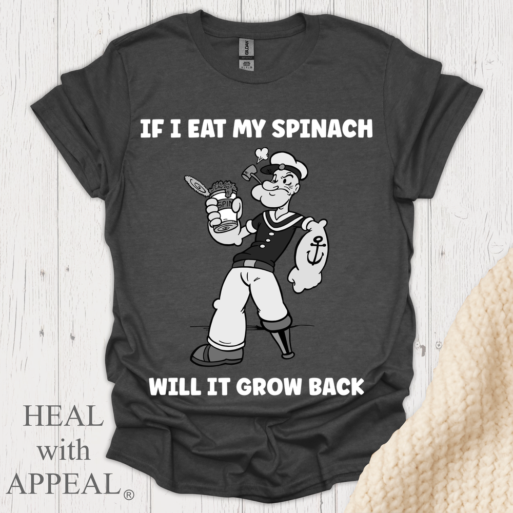Popeye V1b 4500 5100 Print - Dark Heather