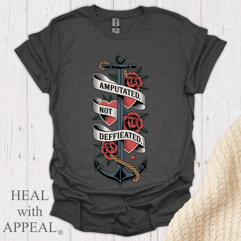 Amputated Not Defeated V1 - Dark Heather