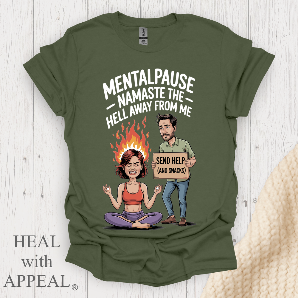Mentalpause V1b - Heather Military Green
