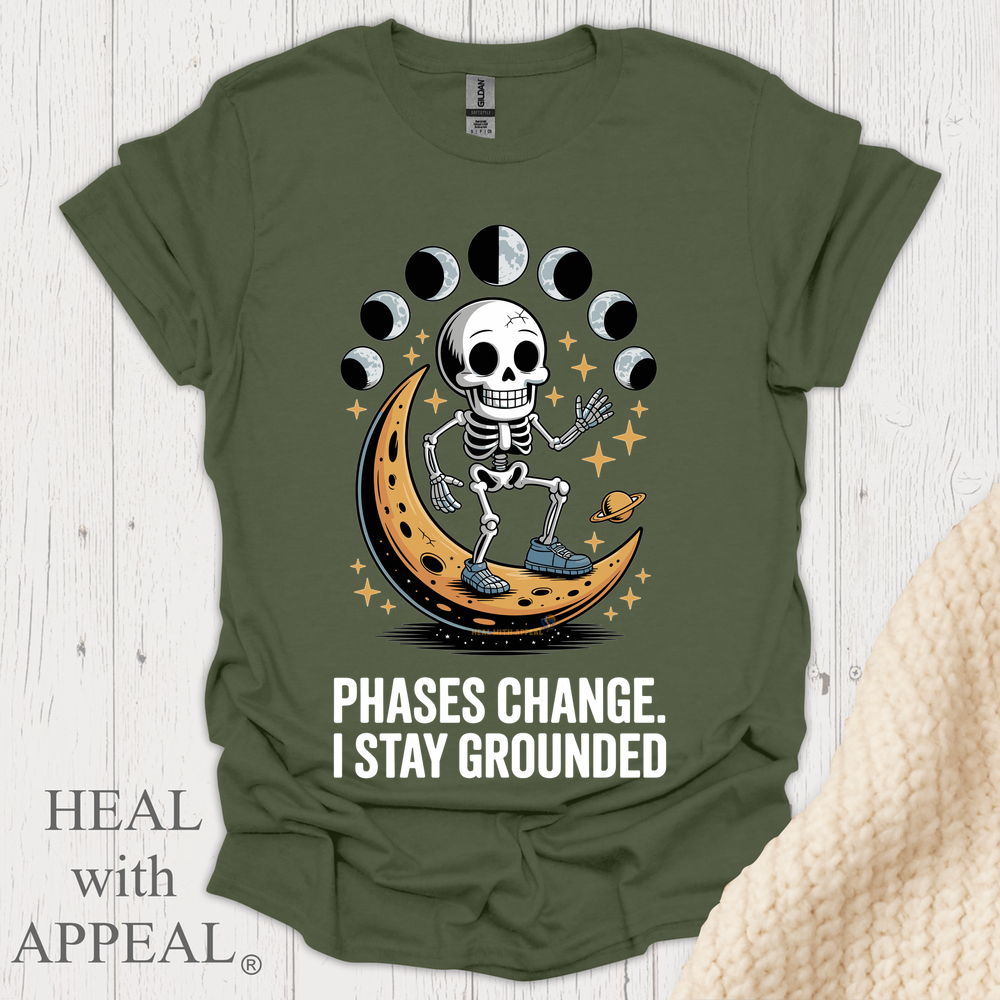 I Stay Grounded V3b - Military Green