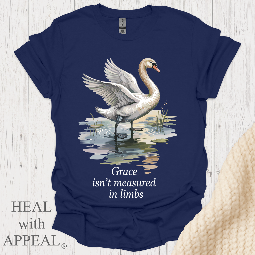 Swan Tee V1b - Navy