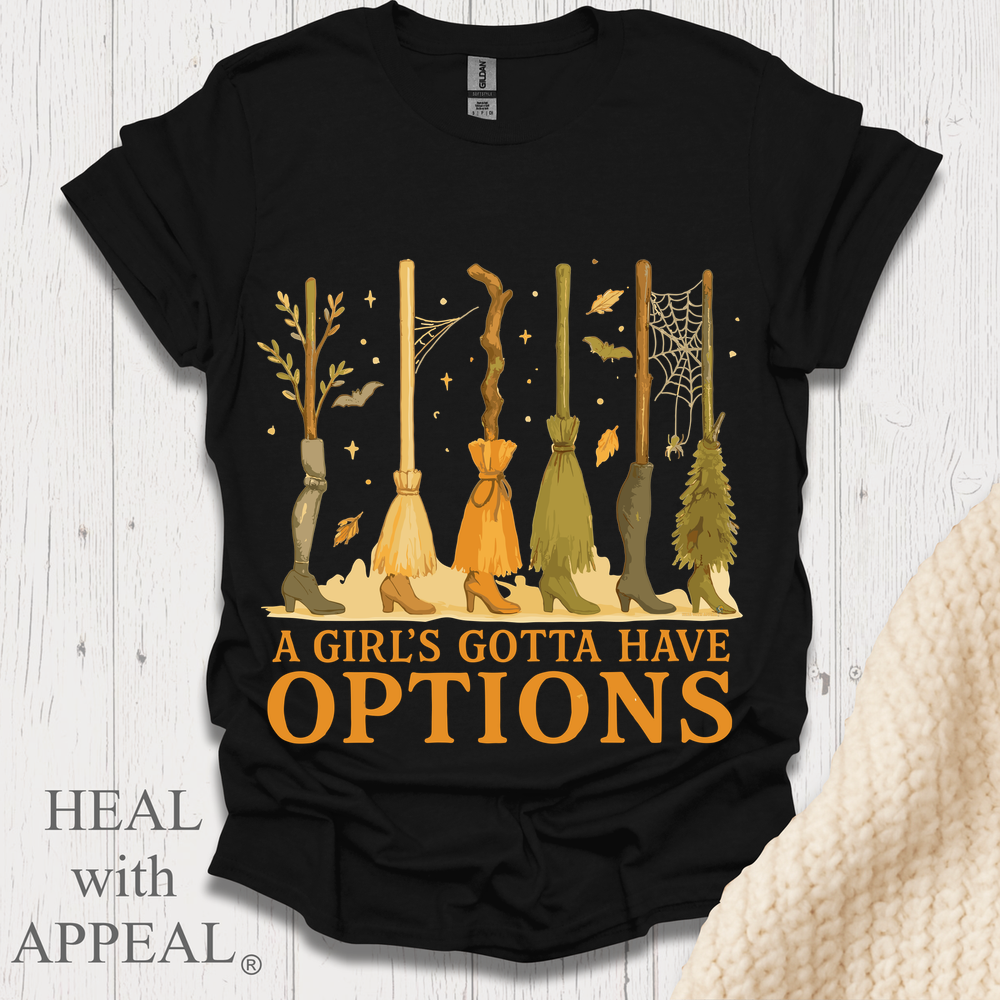 A Girls Gotta Have Options V1 - Black