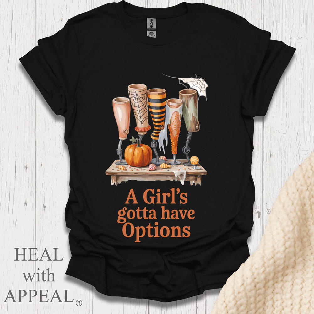 A Girls Gotta Have Options V3 - Black