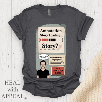 Arm Amputee Story V1 - Dark Heather