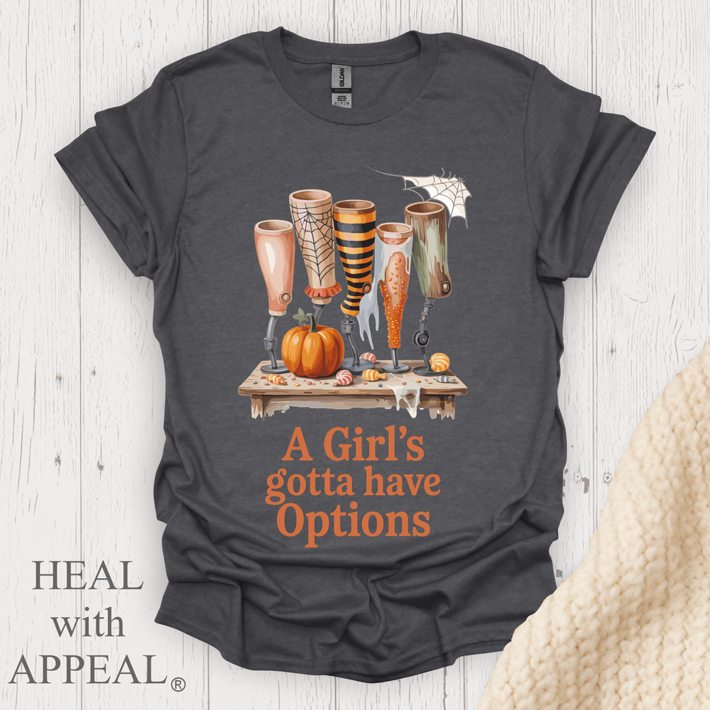 A Girls Gotta Have Options V3 - Dark Heather