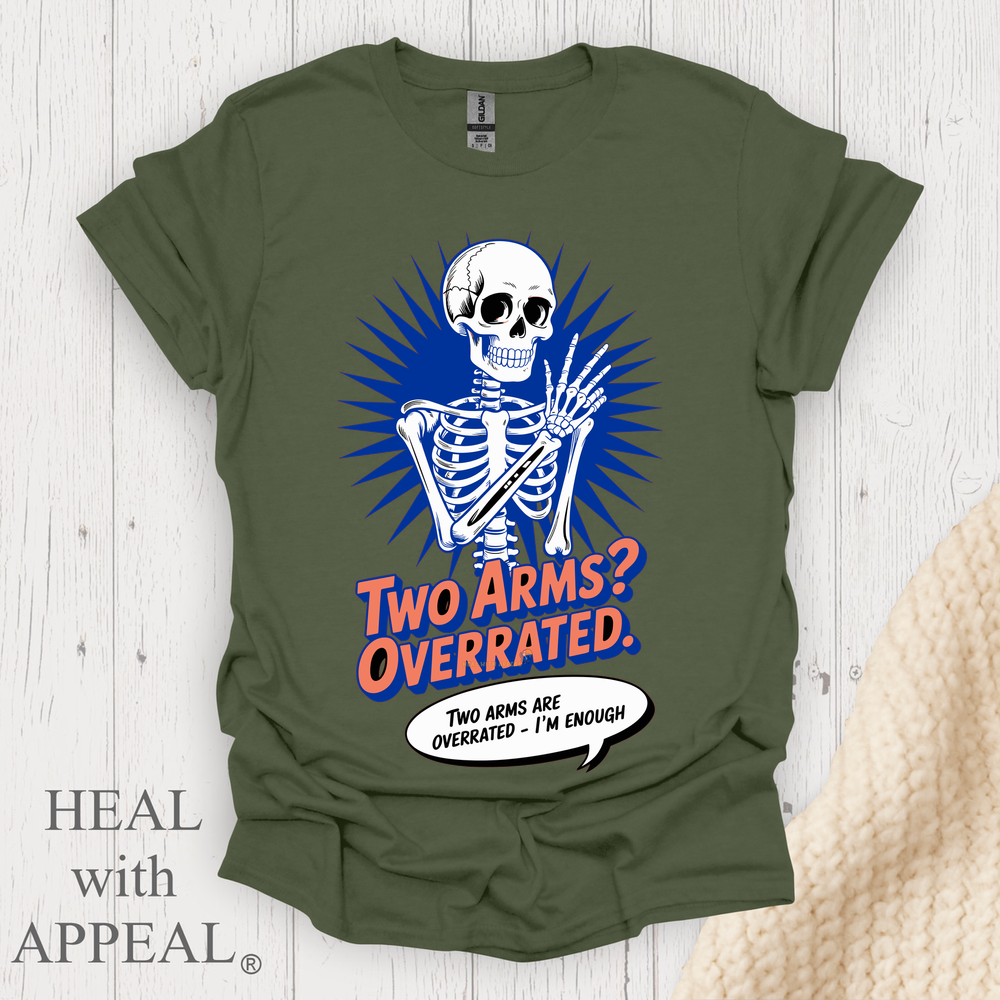 Arm Ampute V1b - Heather Military Green