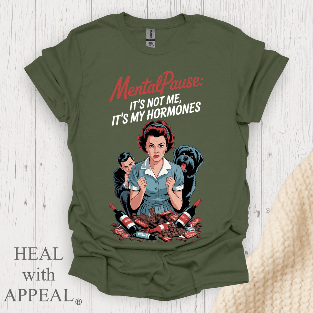 Mentalpause V3b - Heather Military Green