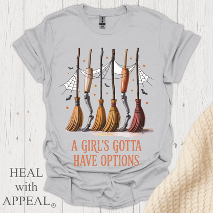 A Girls Gotta Have Options V2 - Ice Grey