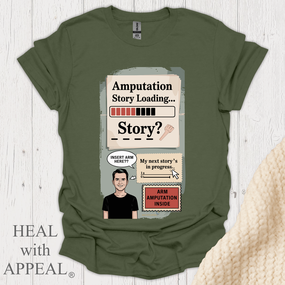 Arm Amputee Story V1 - Military Green