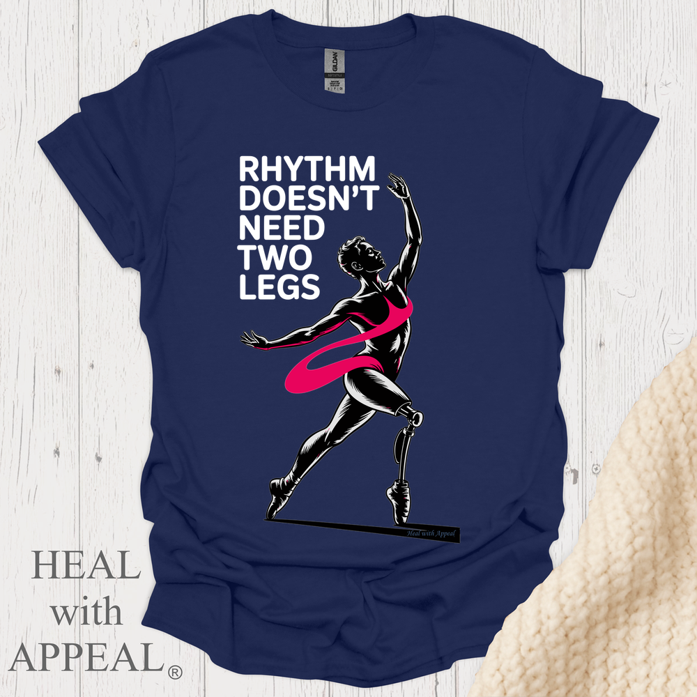 Inspirational Amputee Dancer V2b - Navy