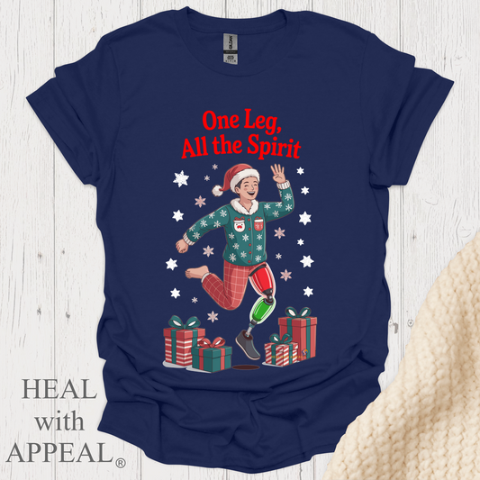 One Leg All The Spirit V1 - Navy